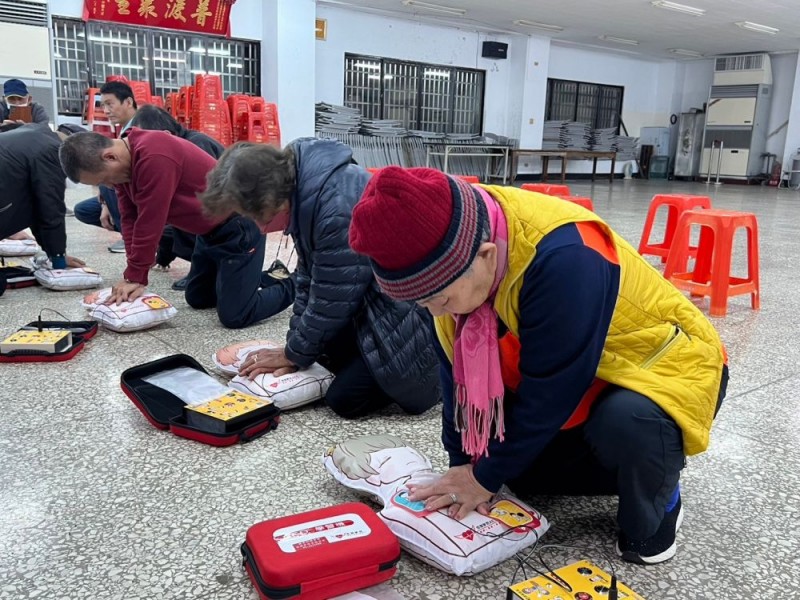 CPR+AED急救教育訓練 | 新莊地藏庵附設活動中心