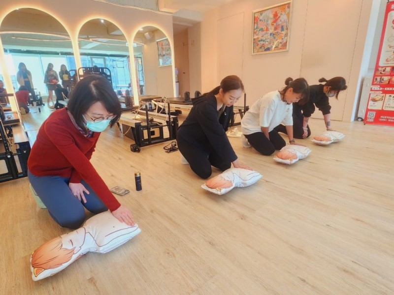 CPR+AED急救教育訓練 | 裴瑞岱斯企業有限公司 | Pd Pilates 皮拉提斯 信義店