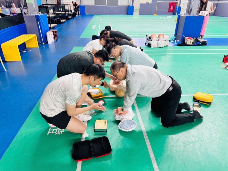CPR+AED急救教育訓練 | 羽宙人球館