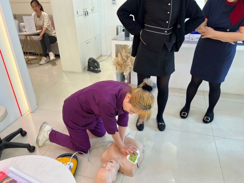 CPR+AED急救教育訓練 | 臻美美學診所