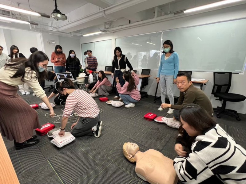 CPR+AED急救教育訓練 | 台灣歐姆龍健康事業股份有限公司