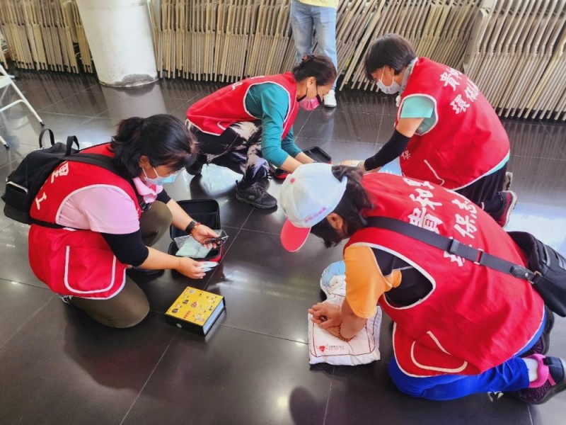CPR+AED急救教育訓練 | 泰山區貴和里辦公室