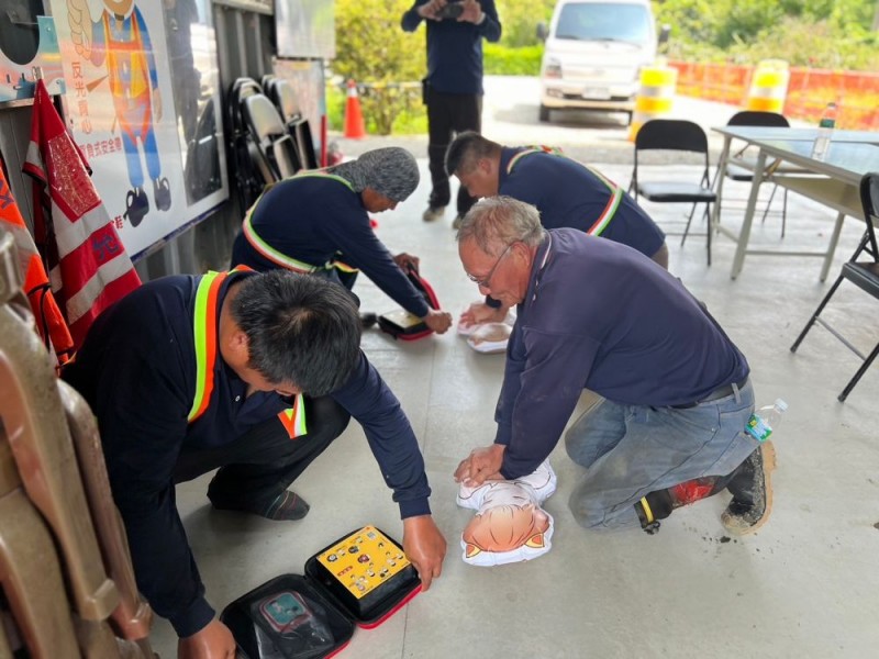 CPR+AED急救教育訓練 | 允薪營造有限公司