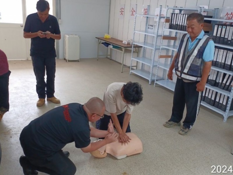 CPR+AED急救教育訓練 | 鈺田營造有限公司