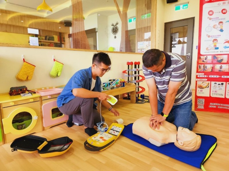CPR+AED急救教育訓練 | 新竹小星星親子民宿