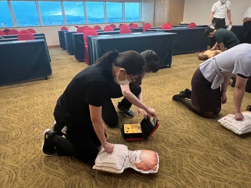 CPR+AED急救教育訓練 | 米堤大飯店