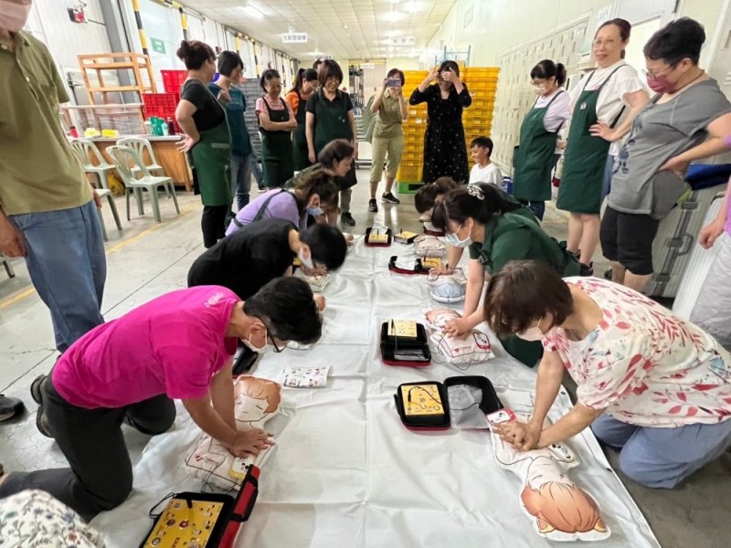 CPR+AED急救教育訓練 | 主婦聯盟台中公司